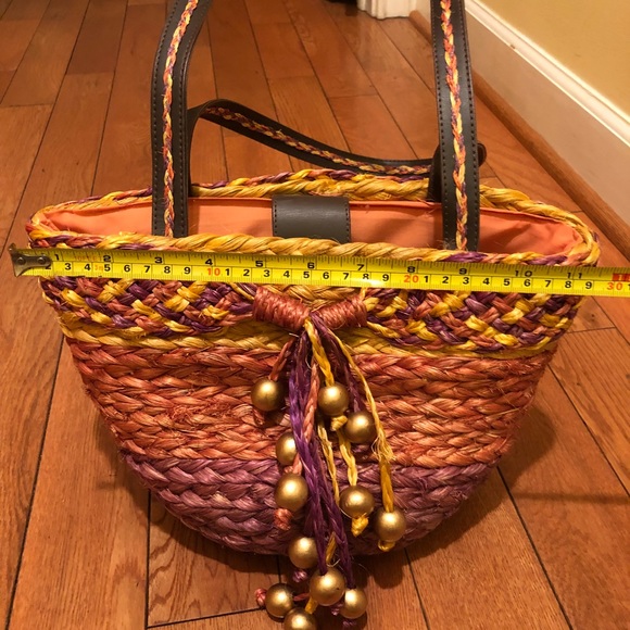 Colorful Straw Bag - Picture 7 of 9